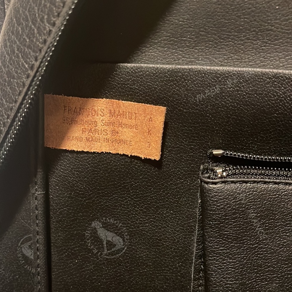 Francois Marot leather briefcase - Picture 13 of 16